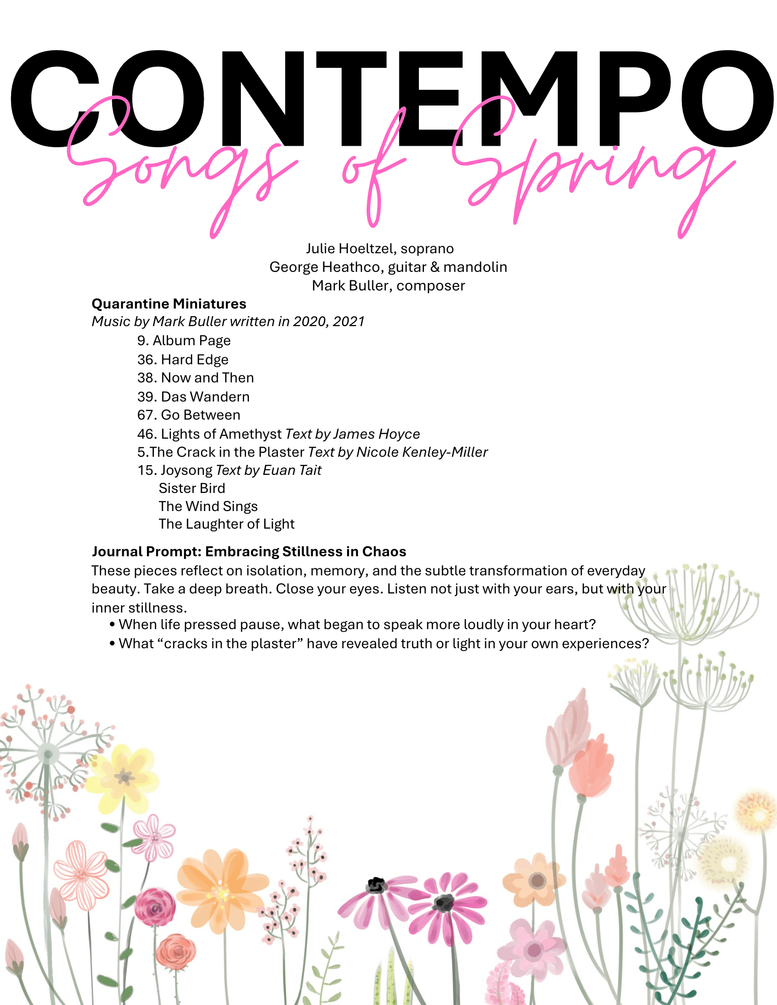 Songs of Spring - Photo 1