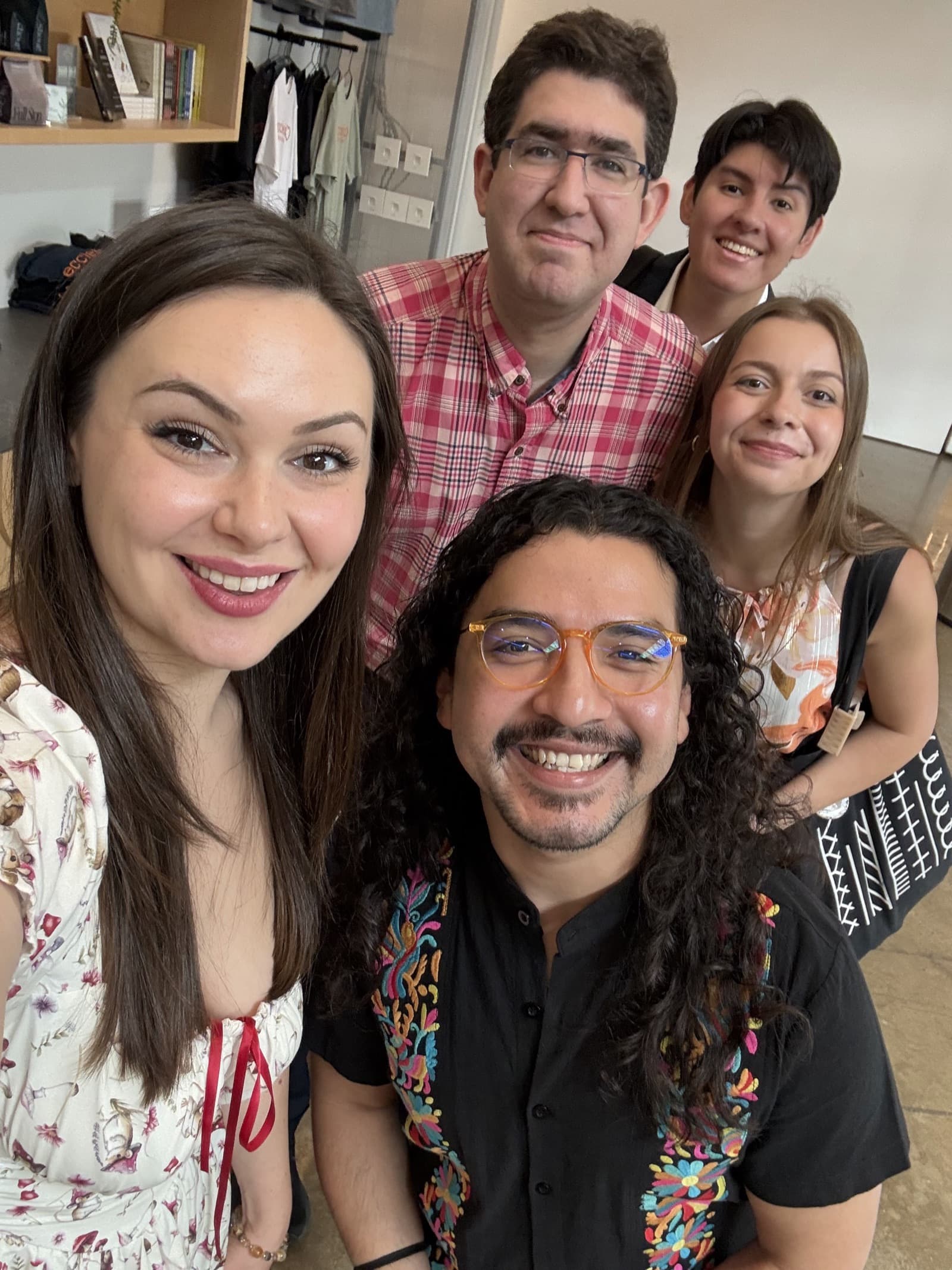 ConTempo artists gathered at Ecclesia Houston